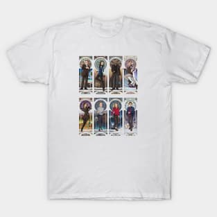 Art Nouveau - Agents of SHIELD Full Team T-Shirt